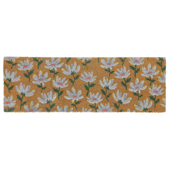Coir Door Mat Shasta Daisy 10 X 30
