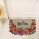 Garland Shape Coir Door Mat Welcome