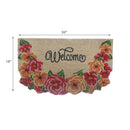 Garland Shape Coir Door Mat Welcome