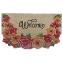 Garland Shape Coir Door Mat Welcome