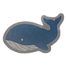 Blue Whale Shape Coir Door Mat