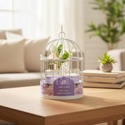 Iris Candle & Diffuser Gift Set in Metal Birdcage