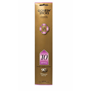 Gonesh Classic Incense Stick No. 10 – Herbs & Flower, Set of 8