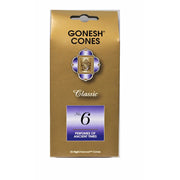Gonesh Classic Incense Cones No. 6 – Ancient Times, Set of 8