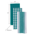 3 Pack Dish Cloth Plaid Set