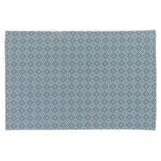 Cotton Placemat Geometric 12 X 18 Set Of 12, Table Decoration