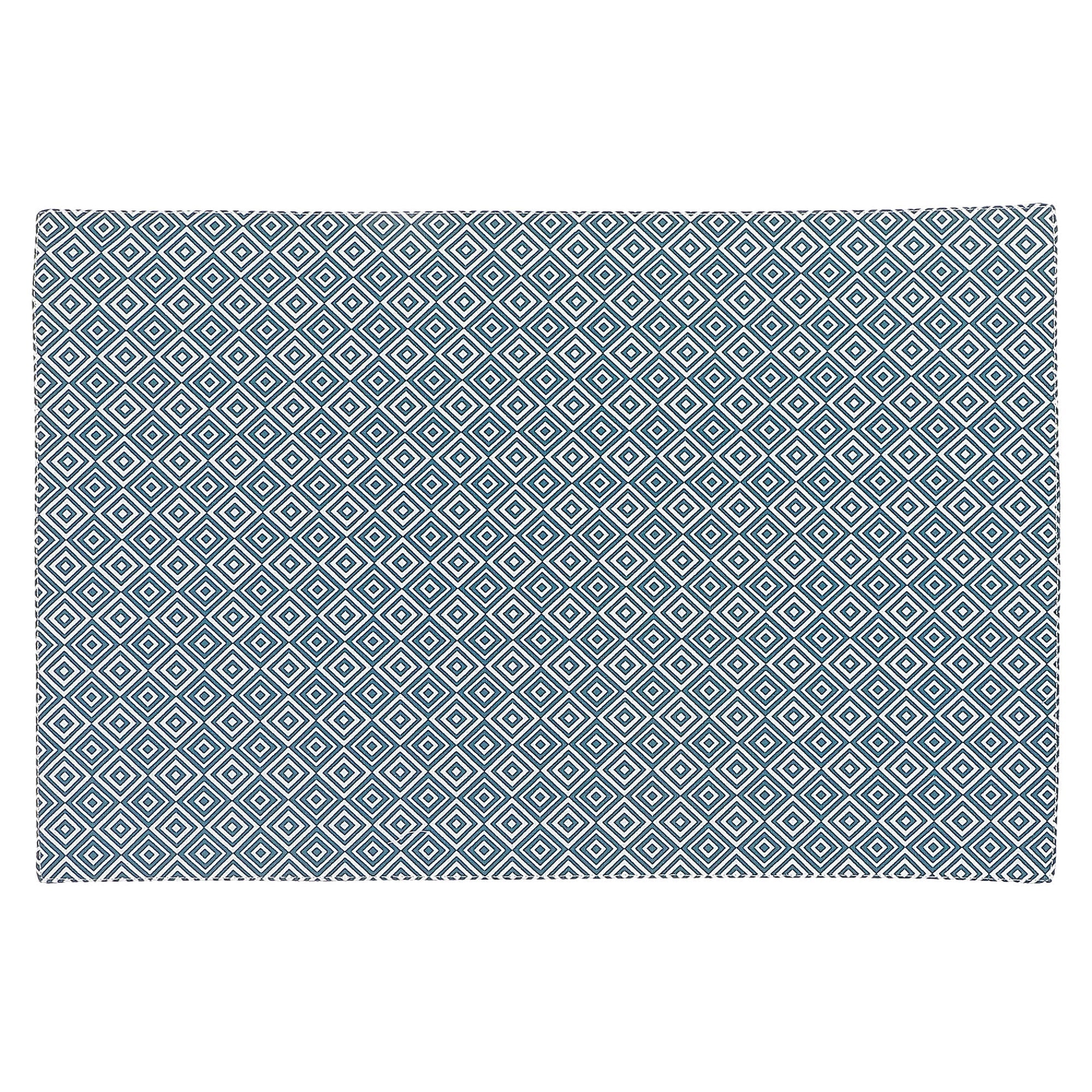 Cotton Placemat Geometric 12 X 18 Set Of 12, Table Decoration