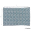 Cotton Placemat Geometric 12 X 18 - Set of 12