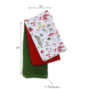 Kitchen Towel Set Of 3 PCs Mushroom