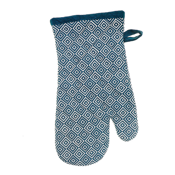 Cotton Oven Mitt Geometric - Set of 2