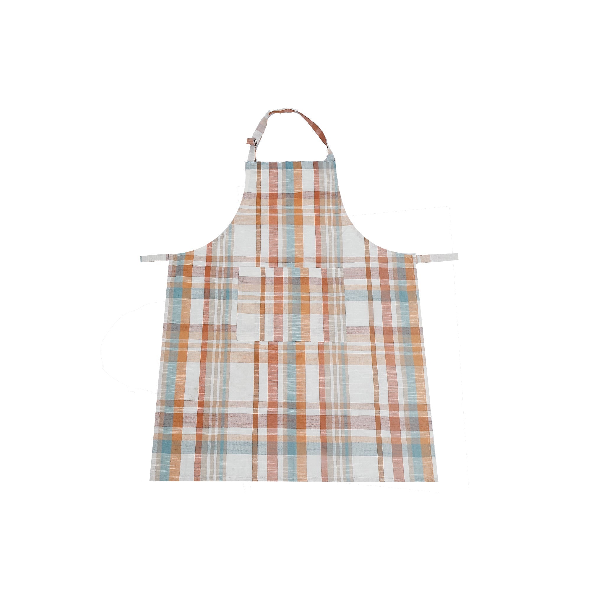 28"x34" Plaid Pattern Cotton Kitchen Apron - Set of 2