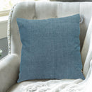 Chambray Cushion With Zipper - Set of 2