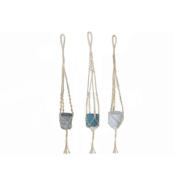 Macrame Pot Hanging - Set of 3