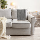 Diamond Geometric Cotton Throw With Fringe (50"X60")