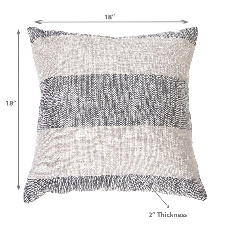 Cotton Slub Cushion - Set of 2