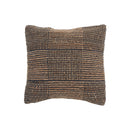 Handwoven Cotton Jute Cushion Plaid
