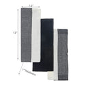 Dish Towel Set Of 3 Pcs Block Print