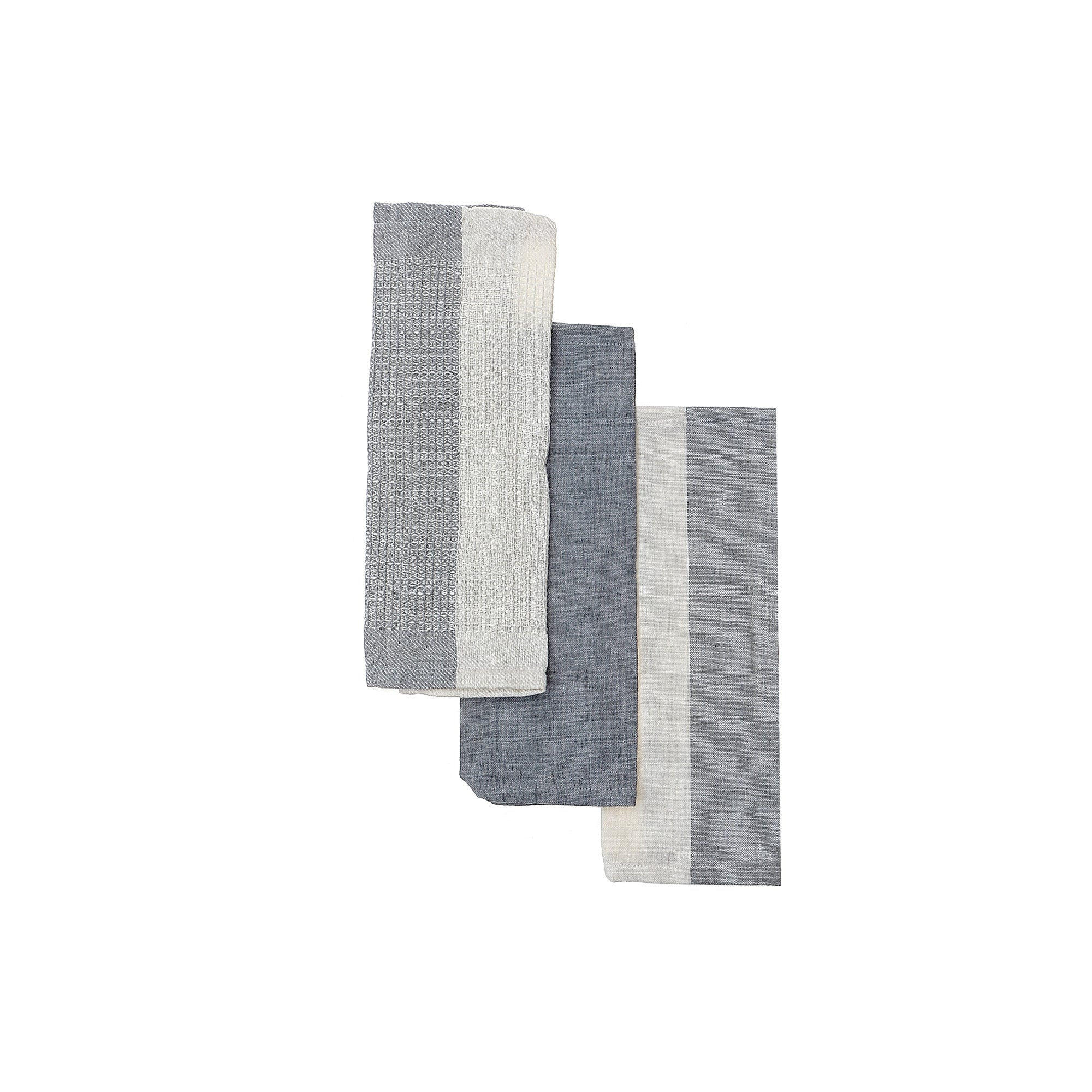 Dish Drizzle Towel Set Of 3 Pcs Block Print, Kitchen Dish Cloths, Farmhouse Kitchen Décor