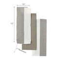 Dish Towel Set Of 3 Pcs Block Print