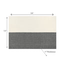 Fused Placemat Block Print - Set of 12