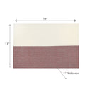 Fused Placemat Block Print - Set of 12