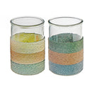 Gia Paper Rope Glass Candle Holder (Asstd.)
