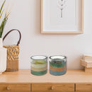 Gia Paper Rope Glass Candle Holder (Asstd.)