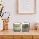 Gia Paper Rope Glass Candle Holder (Asstd.)