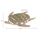 Sea Turtle Natural Grass Wall Decor (Natural/Green)