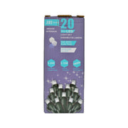 20 Light 5Mm Light Emitting Diode Indoor String Light Set Cool White Bulbs - Set of 2 Indoor Decorative Lights
