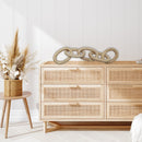 Wooden Table Top Oval Chain