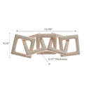 Wooden Table Top Square Chain