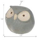Ceramic Chubby Owl Figurine
