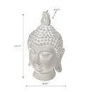 Outdoor Garden Buddha Head Figurine Small