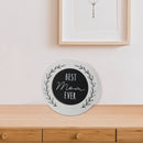 Wood Round Block Decor Best Mom Ever