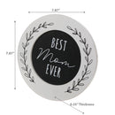 Wood Round Block Decor Best Mom Ever