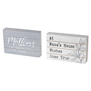 Rectangle Wood Sign Mothers and Nana - Set of 2