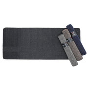 Nature Solid Tufted Floor Mat Assorted 2x5 Feet Set Of 4, Soft Indoor Area Rug, Home Decor