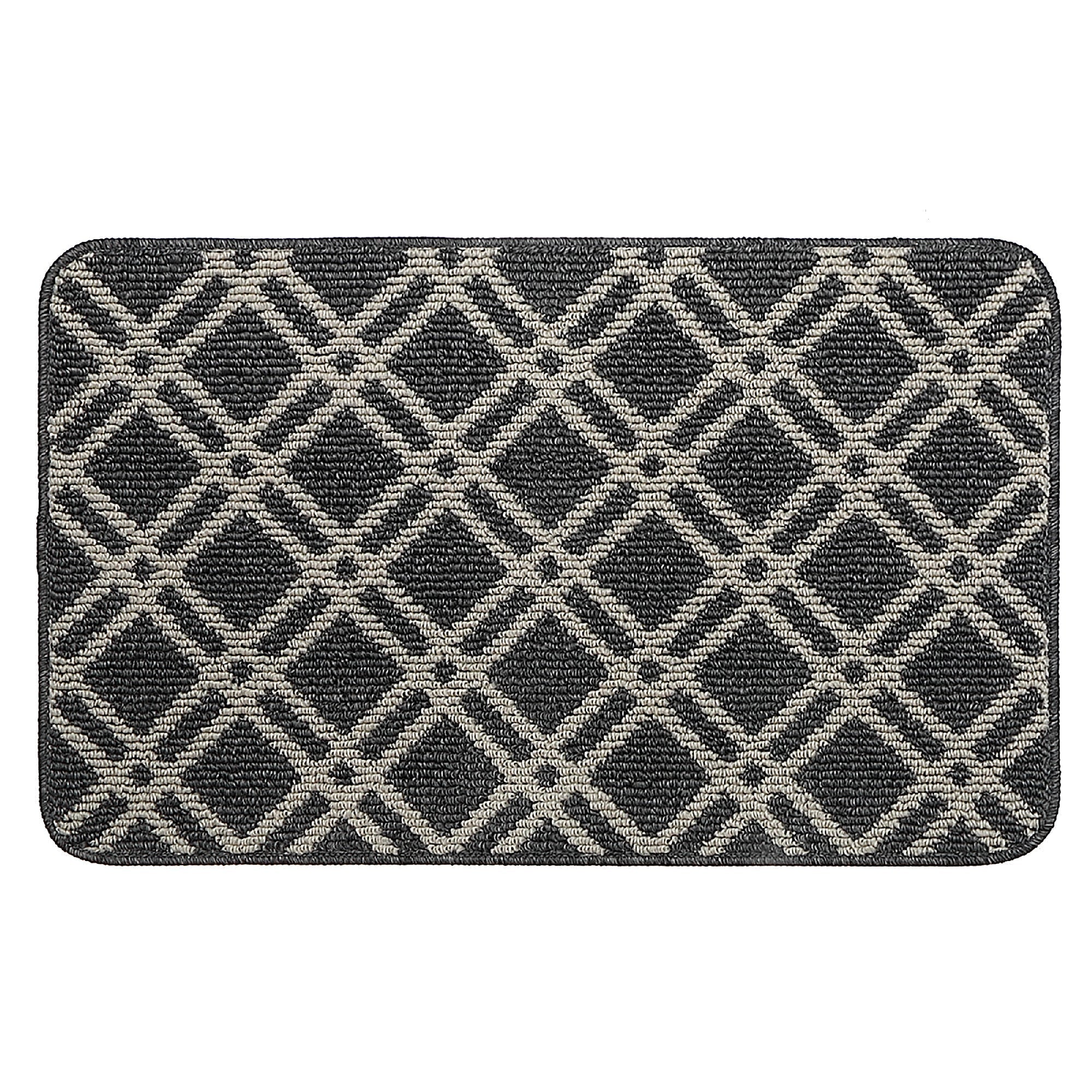 Diamond Tufted Floor Mat Assorted 2x5 Feet Set Of 4, Soft Indoor Area Rug, Home Decor