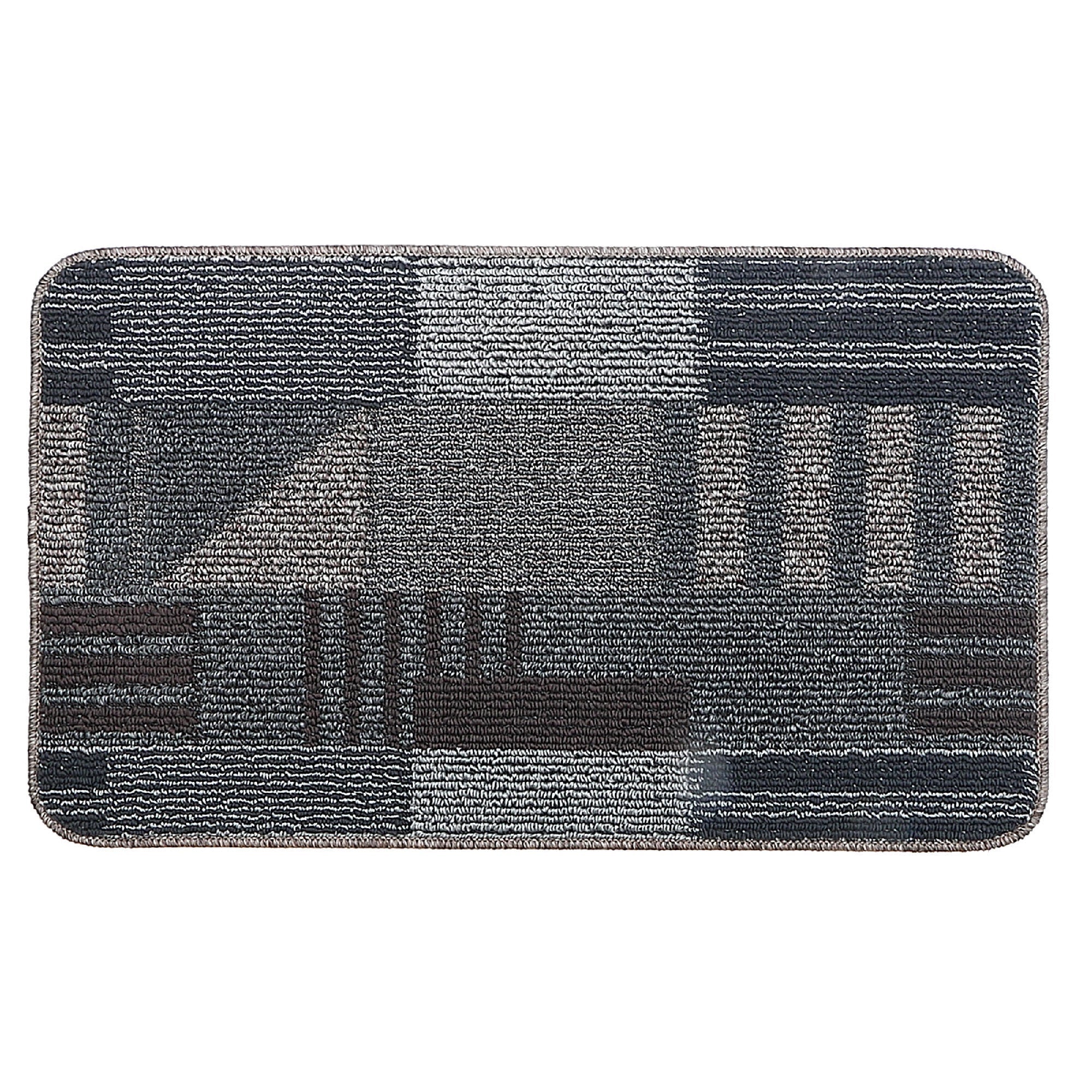 Zhara Heavy Tufted Floor Mat Assorted 18x30 Inch Set Of 4, Durable Indoor Floor Rug