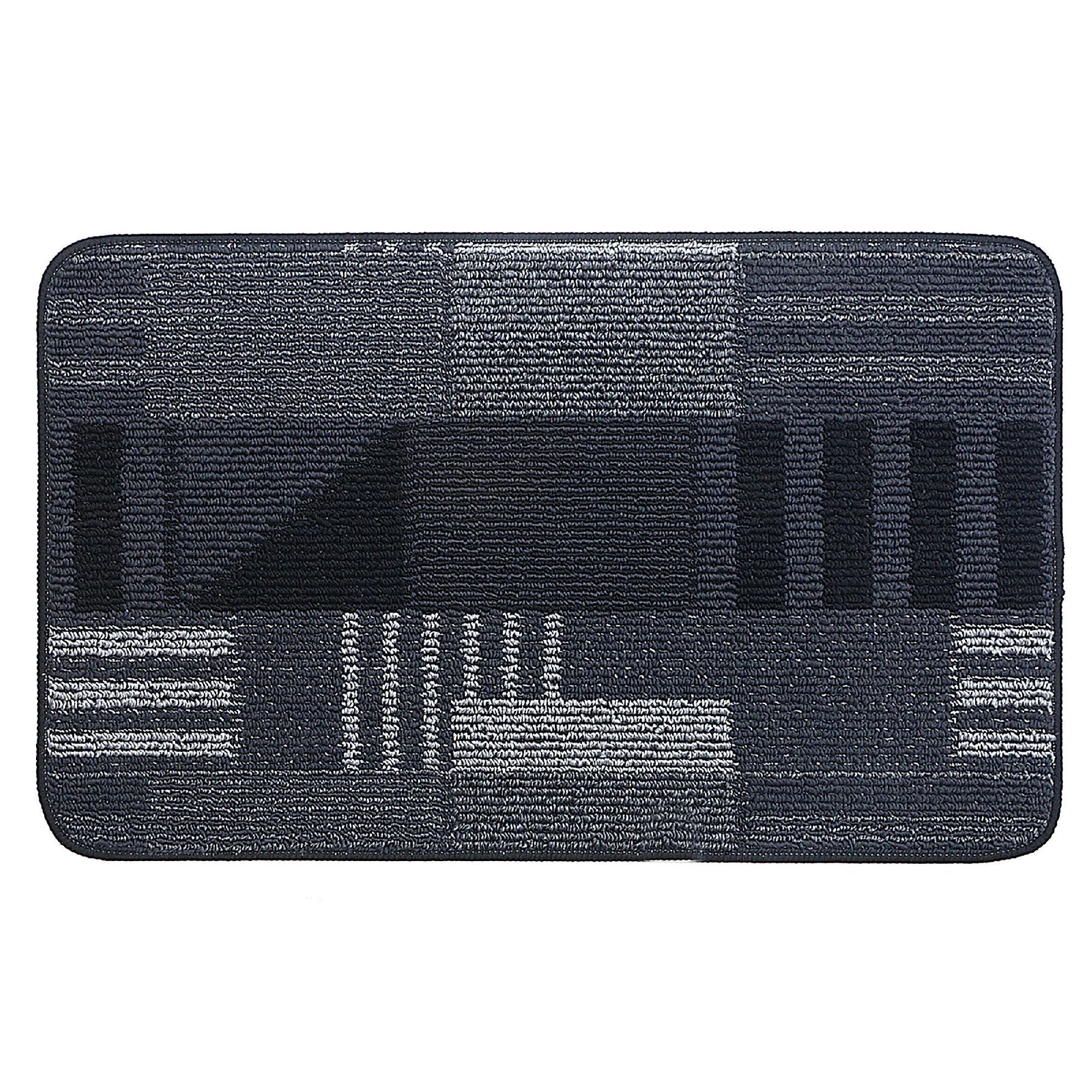 Zhara Heavy Tufted Floor Mat Assorted 18x30 Inch Set Of 4, Durable Indoor Floor Rug
