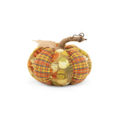 Plush Pumpkin Large, Fall Harvest, Plush Figure, Holiday Decor- Set of 2