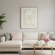 Framed Handpainted Wall Art of Flora