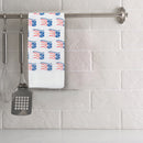 Hand Towel Newfoundland Waving Flag - Set of 6