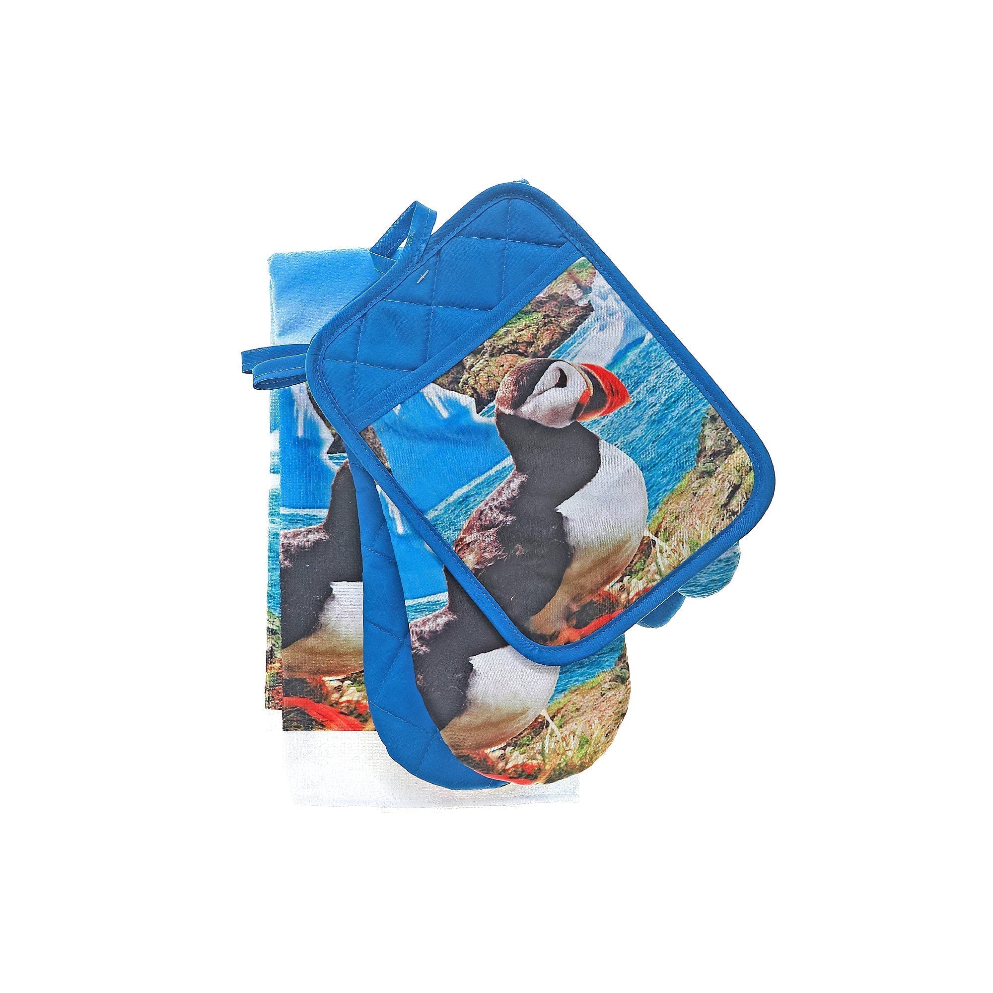 4 Pc Kitchen Set Puffin Design, Kitchen Dining Accessories