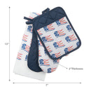 4 Pc Kitchen Set Newfoundland Waving Flag