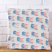 Microfiber Throw Newfoundland Waving Flag, Newfoundland Flag Microfiber Throw Blanket, Patriotic Sofa Blanket, Soft Cozy Couch Throw