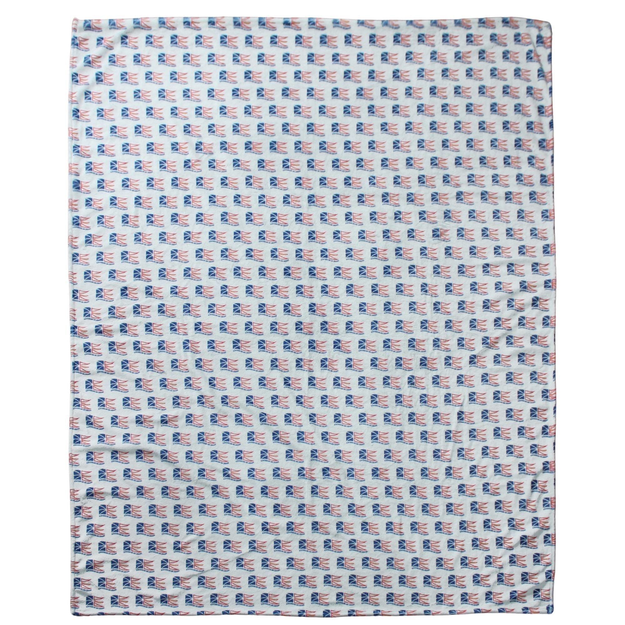 Microfiber Throw Newfoundland Waving Flag, Newfoundland Flag Microfiber Throw Blanket, Patriotic Sofa Blanket, Soft Cozy Couch Throw
