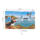 Plastic Placemat Puffin 10.75 X 16.75 - Set of 12