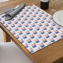 Plastic Placemat Newfoundland Waving Flag - Set of 12